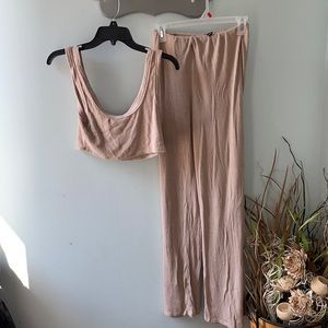 Beige Windsor comfy two piece set